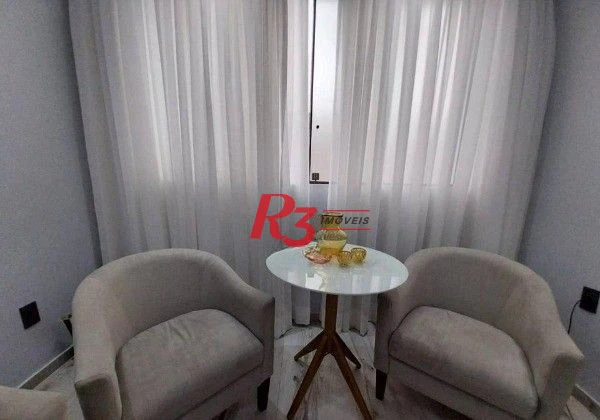 Apartamento à venda, 90 m² por R$ 691.000,00 - Pompéia - Santos/SP