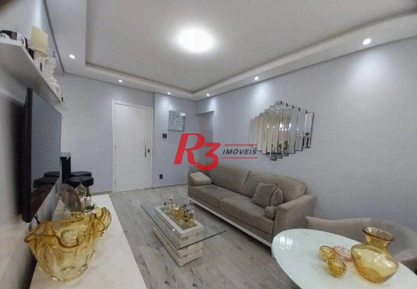Apartamento à venda, 90 m² por R$ 691.000,00 - Pompéia - Santos/SP