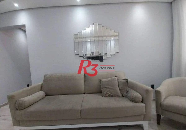 Apartamento à venda, 90 m² por R$ 691.000,00 - Pompéia - Santos/SP