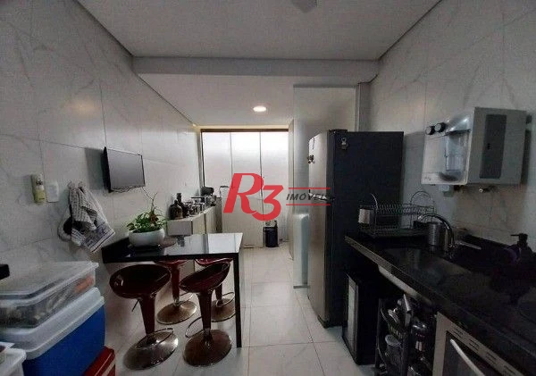 Apartamento à venda, 90 m² por R$ 691.000,00 - Pompéia - Santos/SP