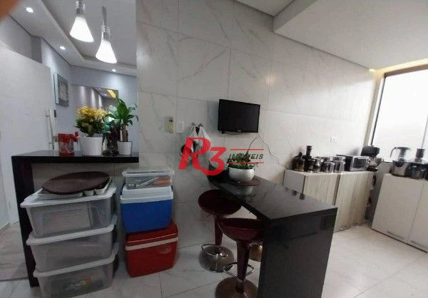 Apartamento à venda, 90 m² por R$ 691.000,00 - Pompéia - Santos/SP