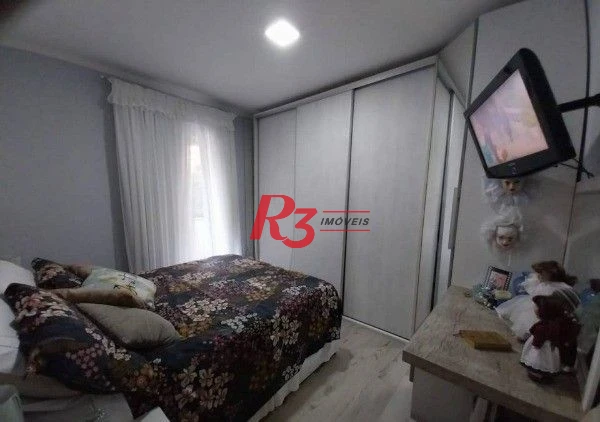 Apartamento à venda, 90 m² por R$ 691.000,00 - Pompéia - Santos/SP