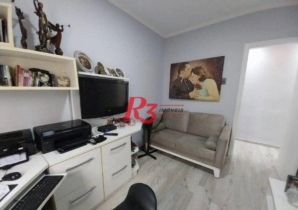 Apartamento à venda, 90 m² por R$ 691.000,00 - Pompéia - Santos/SP