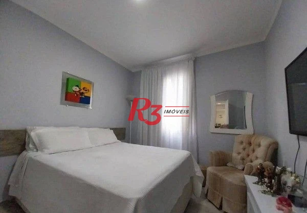 Apartamento à venda, 90 m² por R$ 691.000,00 - Pompéia - Santos/SP