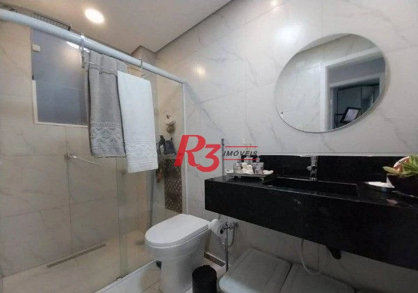 Apartamento à venda, 90 m² por R$ 691.000,00 - Pompéia - Santos/SP
