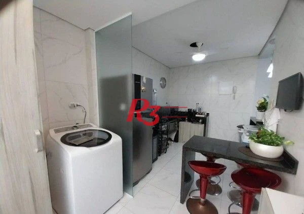 Apartamento à venda, 90 m² por R$ 691.000,00 - Pompéia - Santos/SP