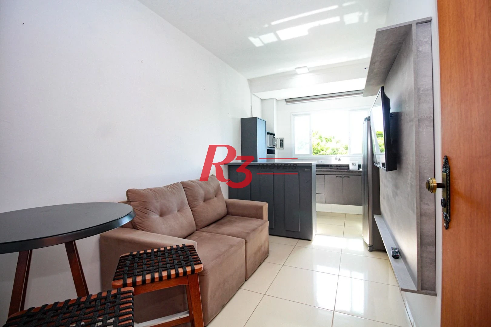 Apartamento à venda, 27 m² por R$ 320.000,00 - Macuco - Santos/SP