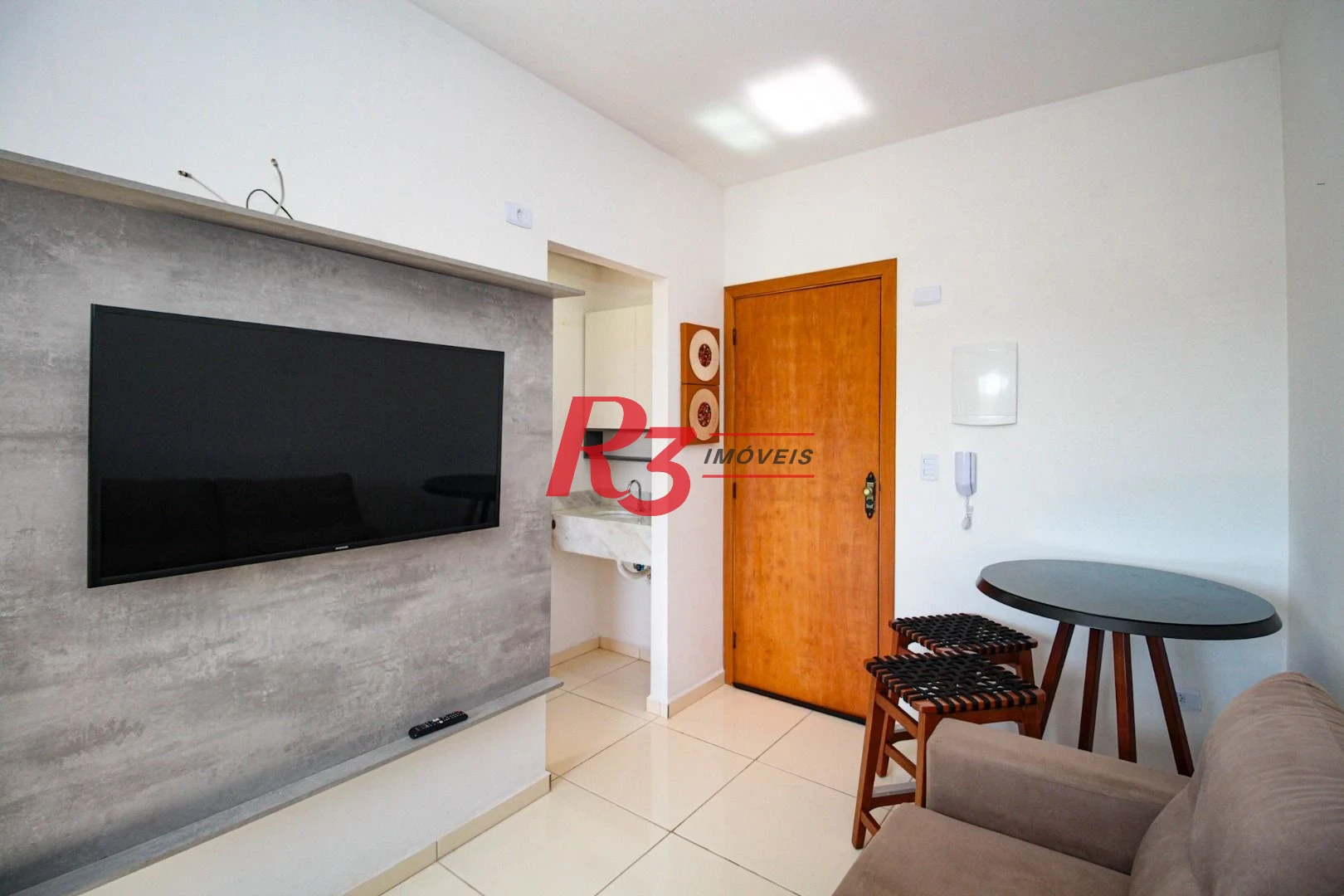 Apartamento à venda, 27 m² por R$ 320.000,00 - Macuco - Santos/SP