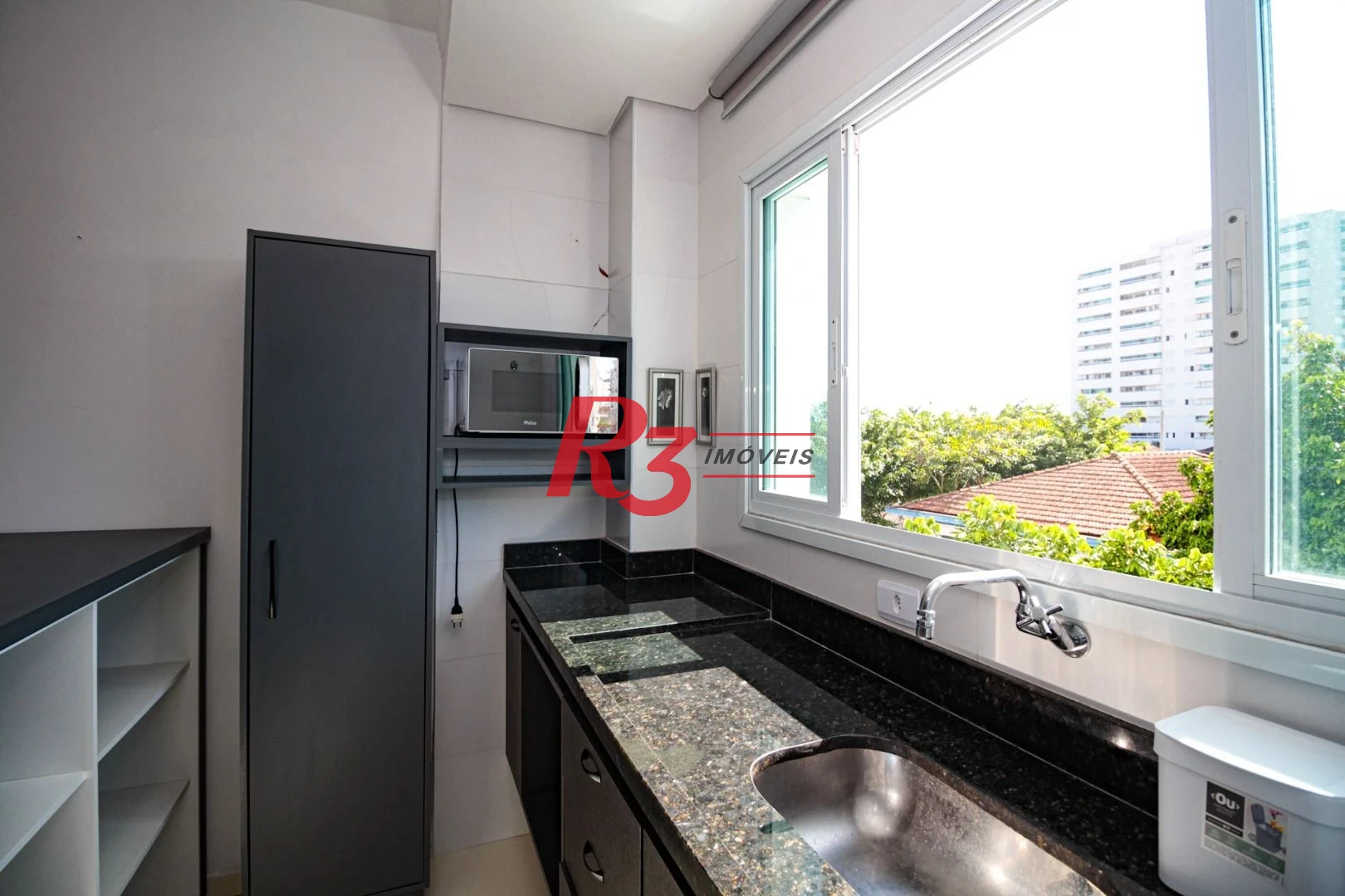 Apartamento à venda, 27 m² por R$ 320.000,00 - Macuco - Santos/SP