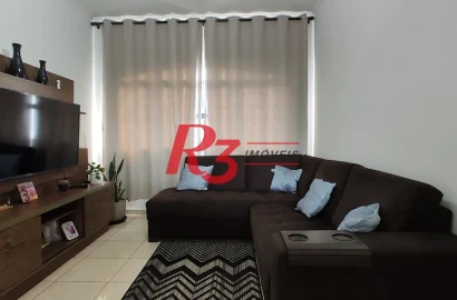 Apartamento com 2 dormitórios à venda, 94 m² por R$ 240.000,00 - Vila Nossa Senhora de Fátima - São Vicente/SP