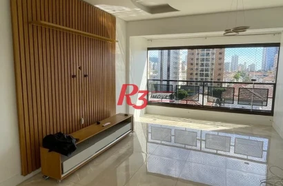 Apartamento com 2 dormitórios à venda - Aparecida - Santos/SP