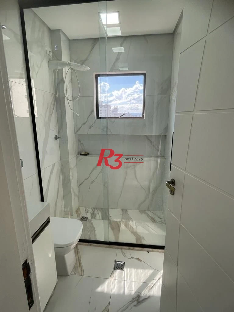 Apartamento com 2 dormitórios à venda - Aparecida - Santos/SP