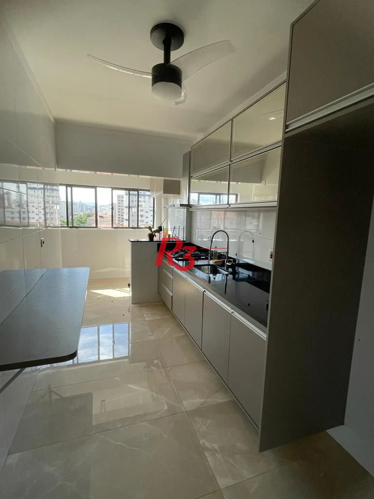 Apartamento com 2 dormitórios à venda - Aparecida - Santos/SP
