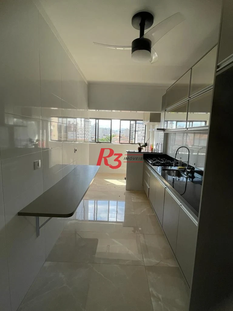 Apartamento com 2 dormitórios à venda - Aparecida - Santos/SP
