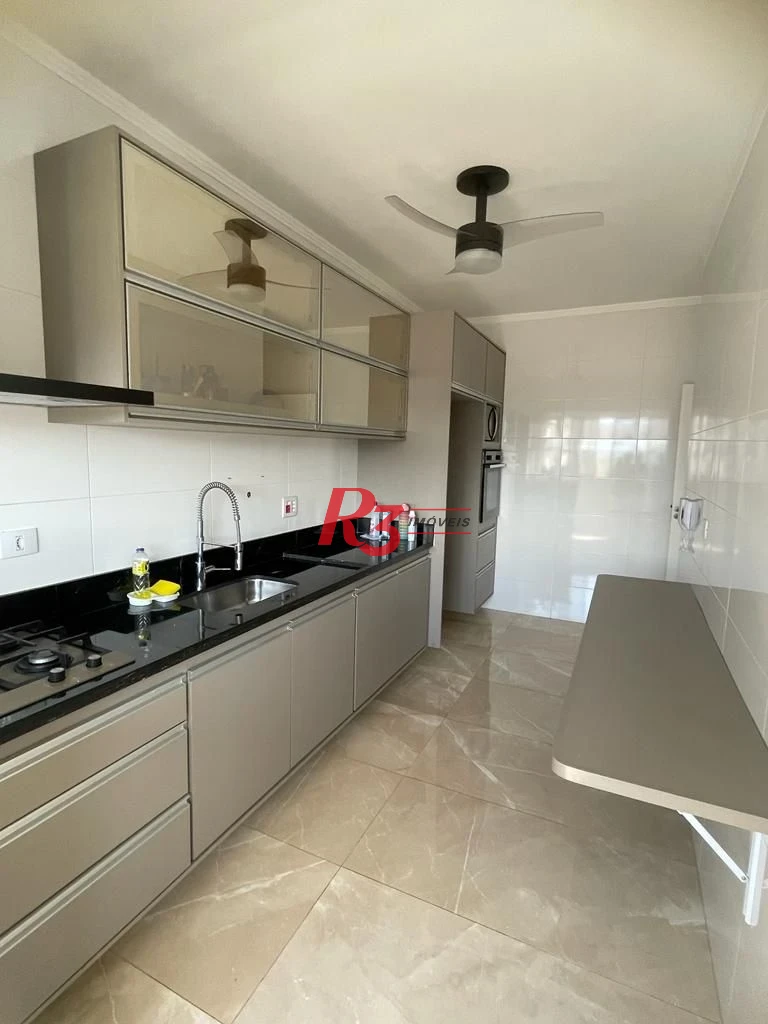 Apartamento com 2 dormitórios à venda - Aparecida - Santos/SP