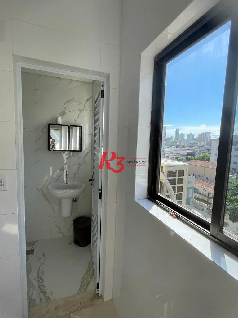 Apartamento com 2 dormitórios à venda - Aparecida - Santos/SP