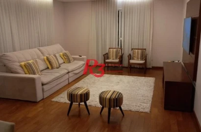 Apartamento à venda, 234 m² por R$ 3.650.000,00 - Embaré - Santos/SP