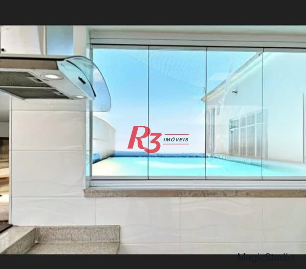 Cobertura à venda, 311 m² por R$ 2.100.000,00 - Ponta da Praia - Santos/SP