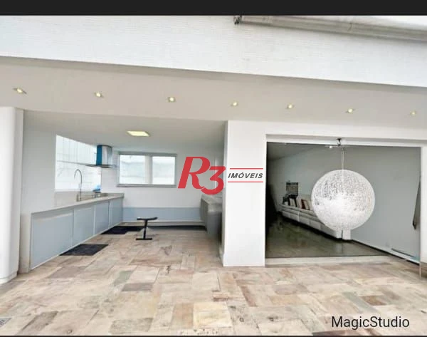 Cobertura à venda, 311 m² por R$ 2.100.000,00 - Ponta da Praia - Santos/SP