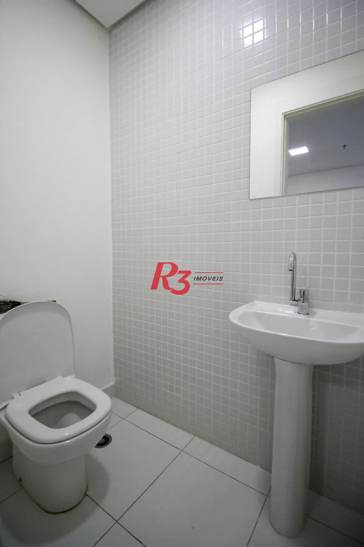 Sala à venda, 98 m² por R$ 650.000,00 - Valongo - Santos/SP