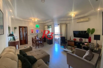 Apartamento à venda, 159 m² por R$ 990.000,00 - Gonzaga - Santos/SP