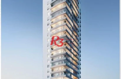 Apartamento com 2 dormitórios à venda, 65 m² por R$ 1.290.000,00 - Vila Rica - Santos/SP