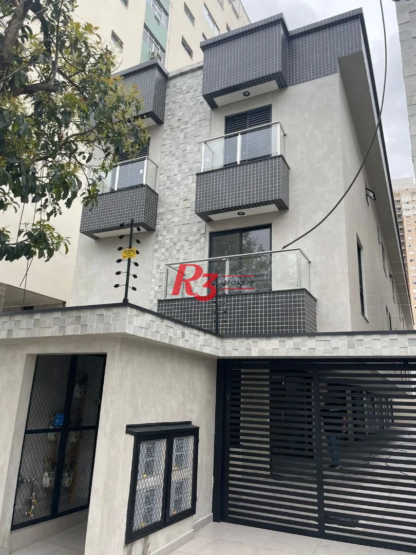 Village com 2 dormitórios à venda, 88 m² por R$ 820.000,00 - Ponta da Praia - Santos/SP