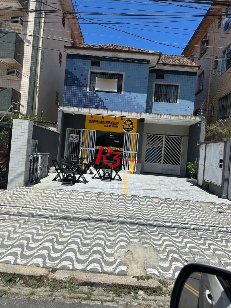 Casa para alugar, 110 m² por R$ 5.500,00/mês - Embaré - Santos/SP