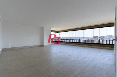 Apartamento com 4 dormitórios à venda, 295 m² por R$ 7.600.000,00 - Ponta da Praia - Santos/SP