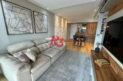 Apartamento com 2 dormitórios à venda, 84 m² - Vila Belmiro - Santos/SP
