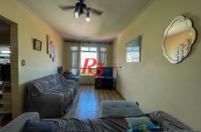 Apartamento com 2 dormitórios à venda, 100 m² por R$ 520.000,00 - Marapé - Santos/SP