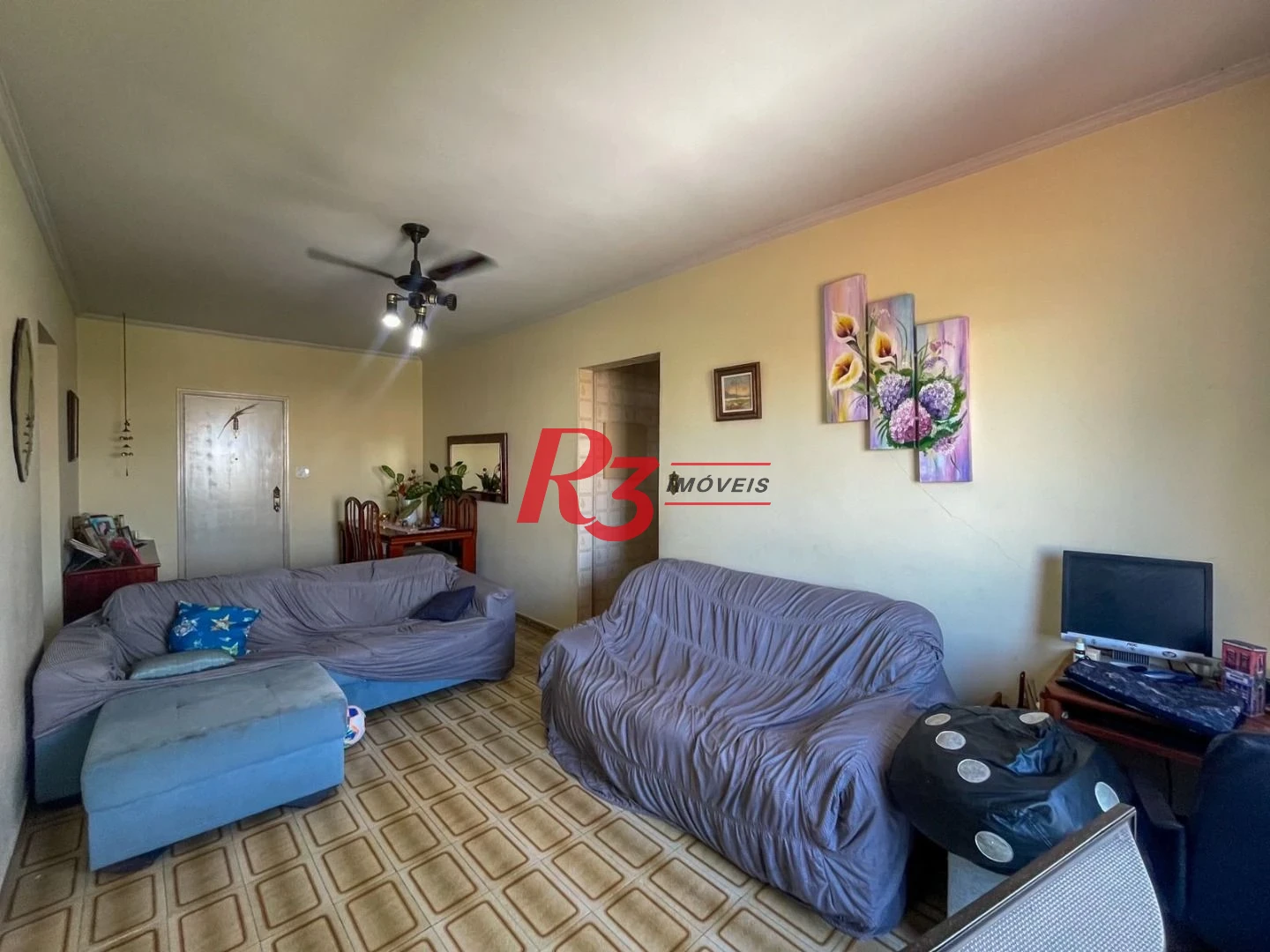Apartamento com 2 dormitórios à venda, 100 m² por R$ 520.000,00 - Marapé - Santos/SP