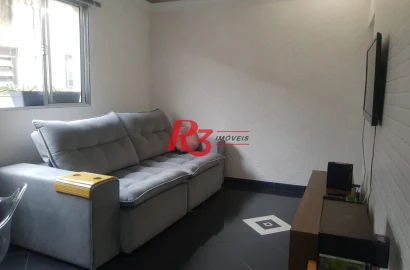 Apartamento à venda, 76 m² por R$ 535.000,00 - Gonzaga - Santos/SP