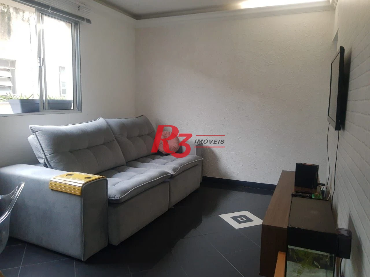 Apartamento à venda, 76 m² por R$ 535.000,00 - Gonzaga - Santos/SP