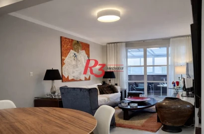 Cobertura com 2 dormitórios à venda, 86 m² por R$ 760.000,00 - Boqueirão - Santos/SP