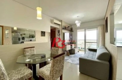 Apartamento à venda, 59 m² por R$ 560.000,00 - Vila Matias - Santos/SP