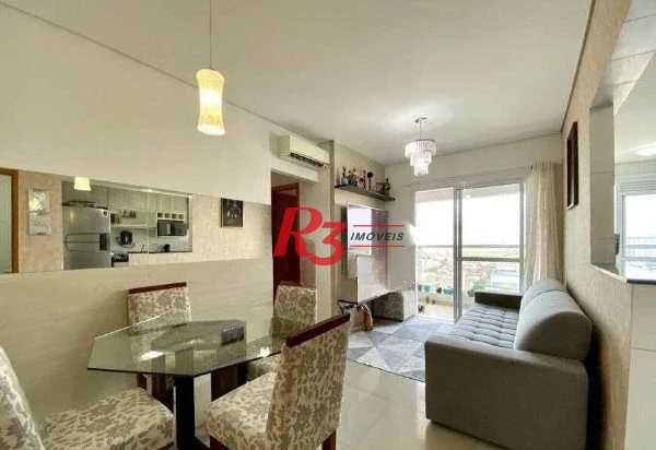 Apartamento à venda, 59 m² por R$ 560.000,00 - Vila Matias - Santos/SP