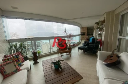 Apartamento à venda, 205 m² por R$ 3.000.000,00 - Embaré - Santos/SP