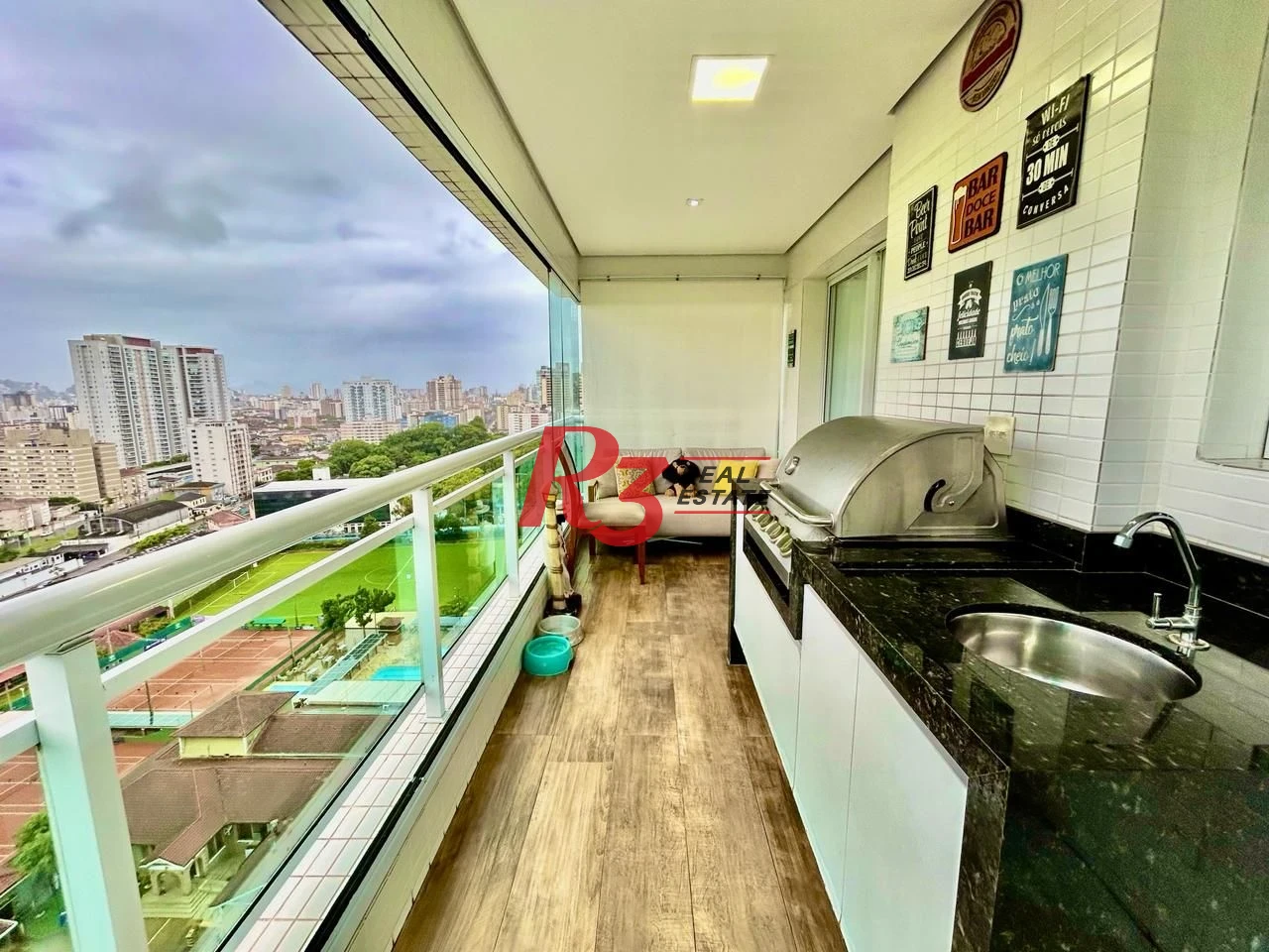 Apartamento à venda, 87 m² por R$ 999.000,00 - José Menino - Santos/SP