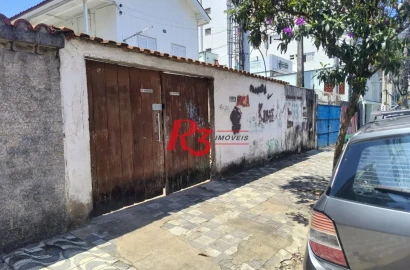 Terreno à venda, 450 m² por R$ 3.700.000,00 - Boqueirão - Santos/SP