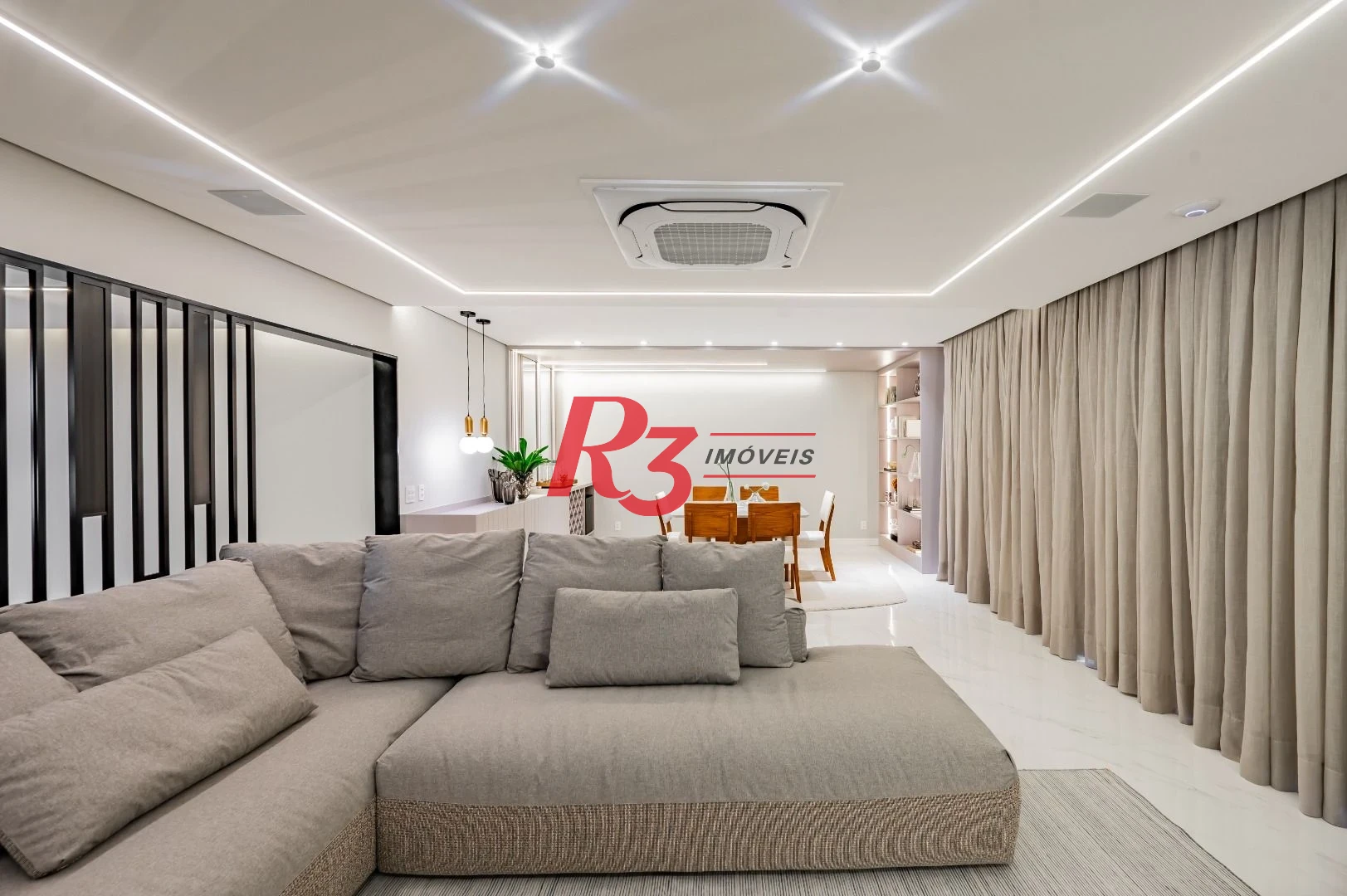 Apartamento com 3 dormitórios à venda, 234 m² por R$ 3.500.000,00 - Boqueirão - Santos/SP