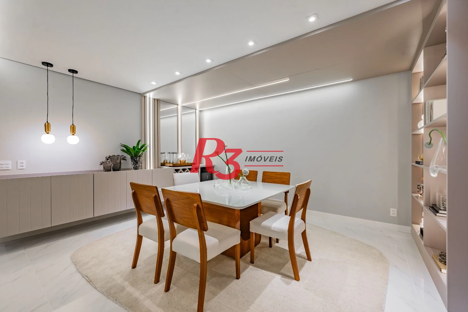 Apartamento com 3 dormitórios à venda, 234 m² por R$ 3.500.000,00 - Boqueirão - Santos/SP