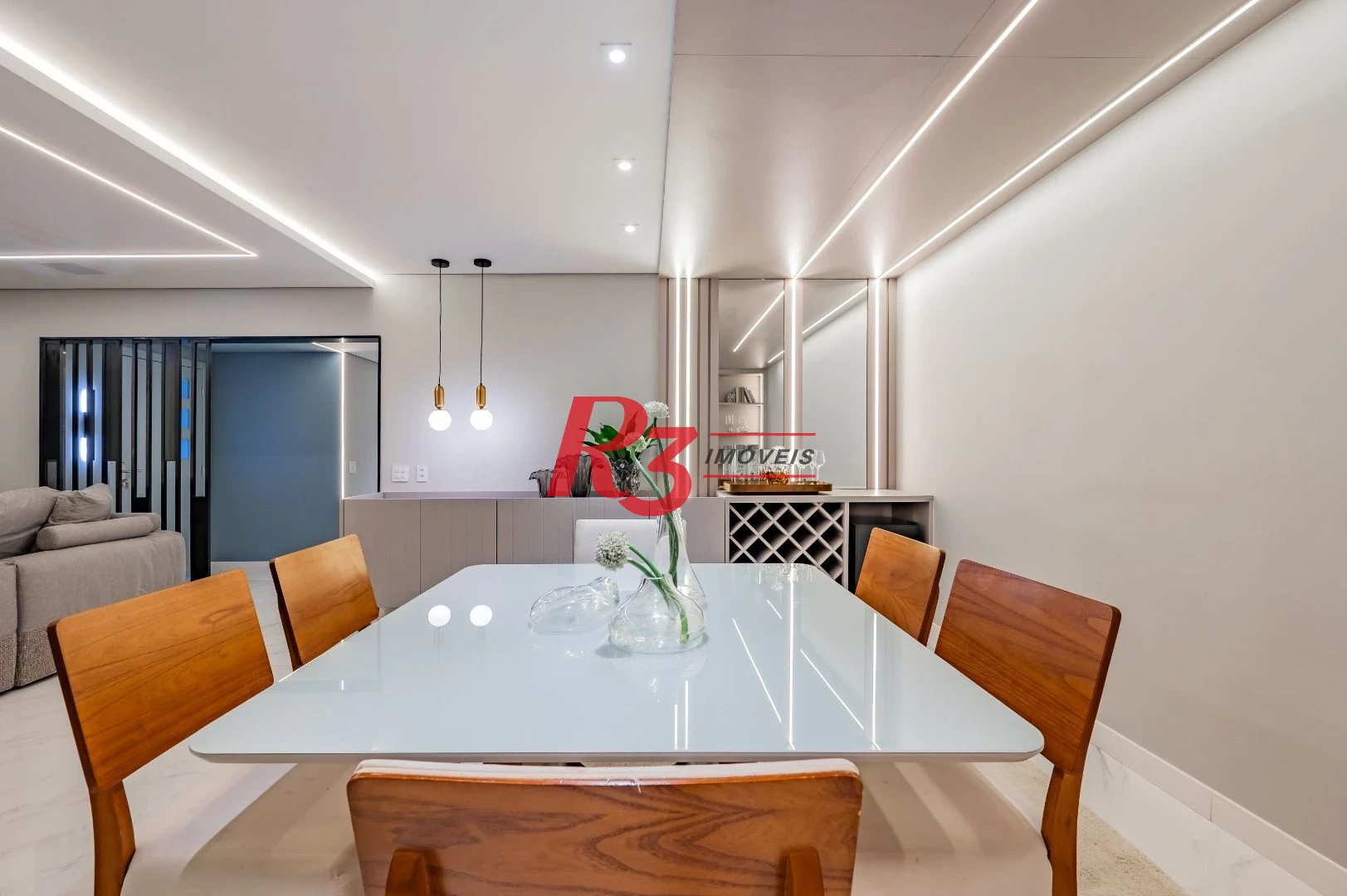 Apartamento com 3 dormitórios à venda, 234 m² por R$ 3.500.000,00 - Boqueirão - Santos/SP