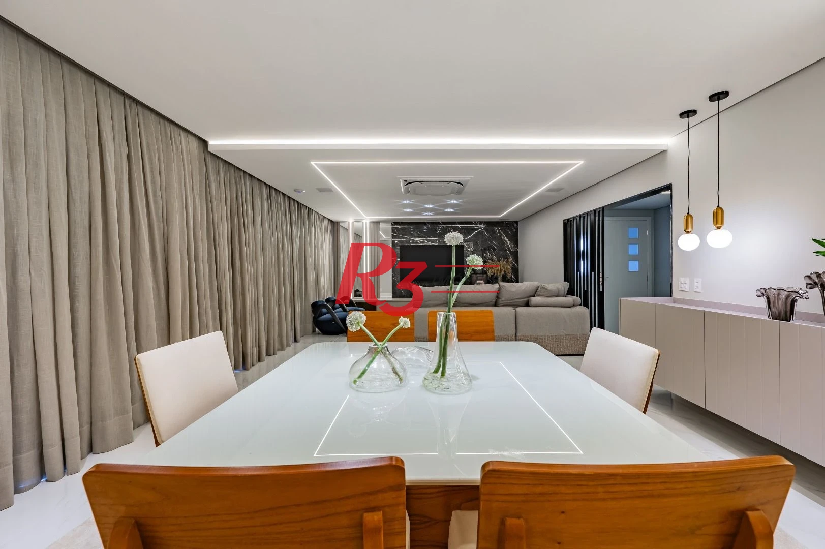 Apartamento com 3 dormitórios à venda, 234 m² por R$ 3.500.000,00 - Boqueirão - Santos/SP