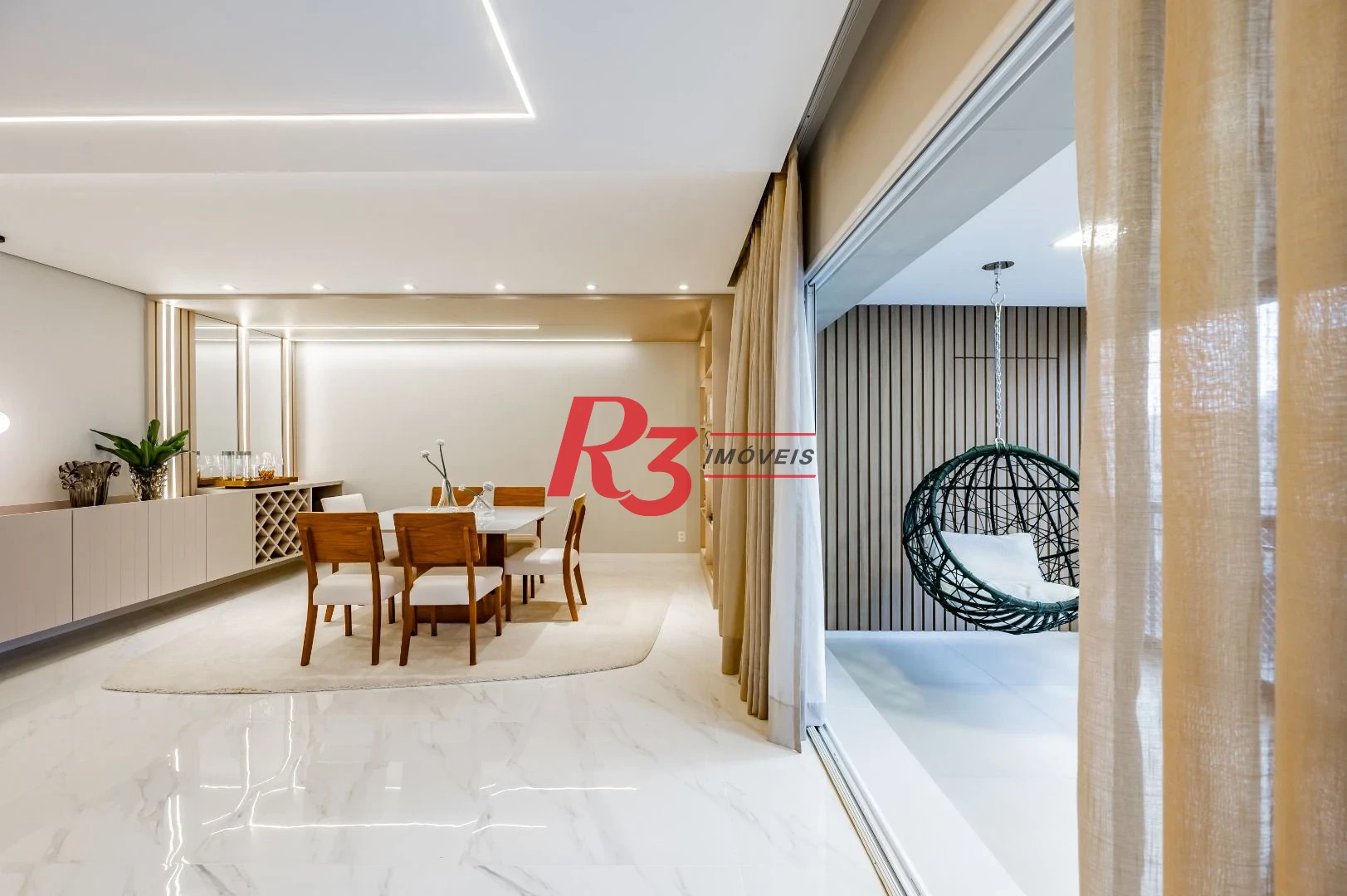 Apartamento com 3 dormitórios à venda, 234 m² por R$ 3.500.000,00 - Boqueirão - Santos/SP