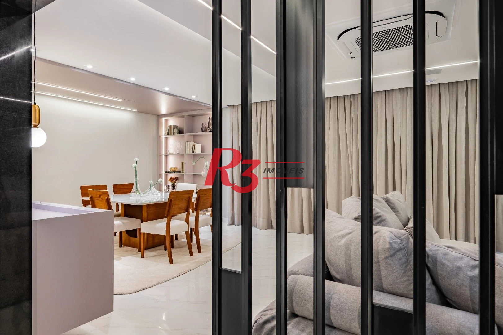 Apartamento com 3 dormitórios à venda, 234 m² por R$ 3.500.000,00 - Boqueirão - Santos/SP