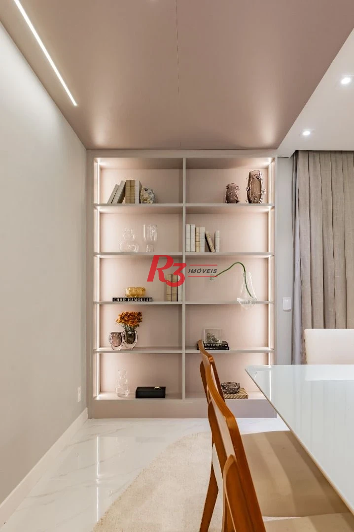 Apartamento com 3 dormitórios à venda, 234 m² por R$ 3.500.000,00 - Boqueirão - Santos/SP