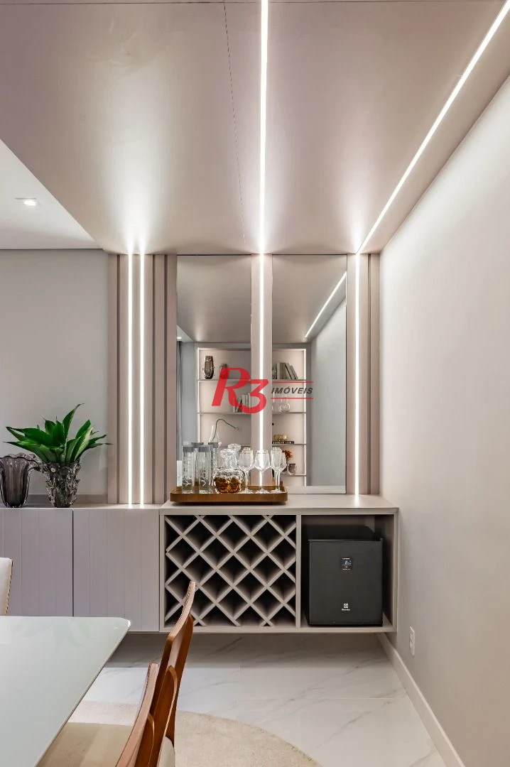 Apartamento com 3 dormitórios à venda, 234 m² por R$ 3.500.000,00 - Boqueirão - Santos/SP