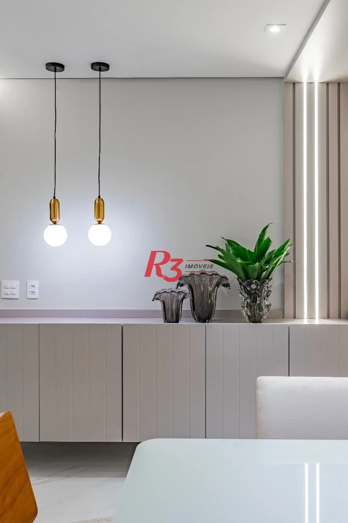 Apartamento com 3 dormitórios à venda, 234 m² por R$ 3.500.000,00 - Boqueirão - Santos/SP