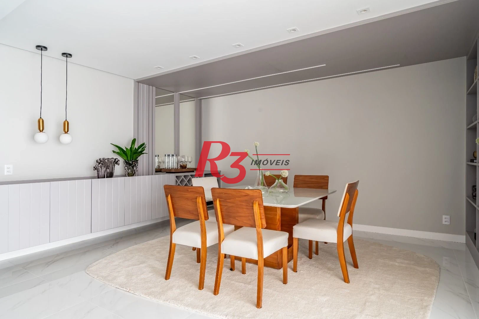 Apartamento com 3 dormitórios à venda, 234 m² por R$ 3.500.000,00 - Boqueirão - Santos/SP